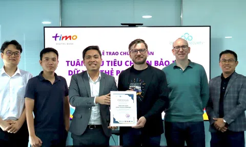 NH số Timo vinh dự trở thành công ty đầu tiên tại Việt Nam đạt chứng chỉ bảo mật quốc tế PCI DSS cấp độ cao nhất