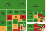 VN-Index tăng gần 9 điểm, nhóm bất động sản và tài chính dẫn dắt thị trường