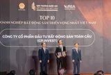 GP.Invest đạt Top 10 Doanh nghiệp triển vọng tại Giải thưởng Quốc gia Bất động sản Việt Nam 2026