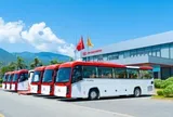 Hãng xe Việt Kim Long Motor bàn giao lô 60 xe buýt cao cấp cho doanh nghiệp vận tải có tiếng tại miền Nam
