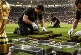FIFA bán cả mặt sân cỏ chung kết World Cup để thu tiền