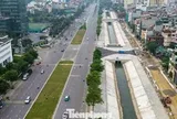 Cận cảnh tuyến đường kết nối Tây Hồ Tây thay đổi sau dự án chống ngập