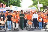 Phố Nguyễn Huệ ngập sắc cam đi bộ đồng hành với nạn nhân chất độc da cam 2026