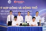 DICERA Holdings ký kết hợp đồng và động thổ dự án xây dựng 02 khối giảng đường tại cơ sở đào tạo Long Trường
