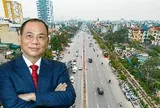 Doanh nghiệp của phú Phạm Nhật Vượng đang thi công tuyến đường 162.000 tỷ đồng, rộng 16 làn xe, kết nối trung tâm Hà Nội với khu đô thị 9.171 ha có siêu sân vận động lớn nhất thế giới