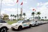 Mãn nhãn dàn Geely EX2 khoe cá tính cùng bộ sưu tập decal độc đáo tại Roadshow Đà Nẵng