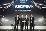 Techcombank lần thứ 6 liên tiếp được Euromoney vinh danh “Ngân hàng Tốt nhất Việt Nam”