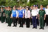 Lãnh đạo TP.HCM cùng các đơn vị quốc phòng dâng hương các Anh hùng liệt sĩ tại đặc khu Côn Đảo