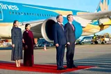 Nhà vua Đan Mạch và Hoàng hậu đích thân đón Tổng Bí thư, Chủ tịch nước Tô Lâm và Phu nhân tại sân bay