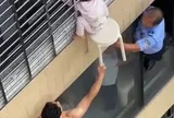 6 cư dân giải cứu bé gái ba tuổi bị treo lơ lửng bên ngoài căn hộ tầng 12