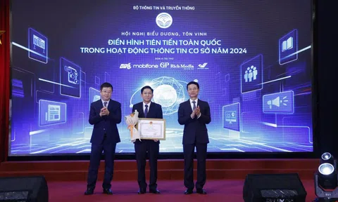 Trung tâm Công nghệ thông tin MobiFone được tôn vinh nhờ nỗ lực trong lĩnh vực thông tin cơ sở