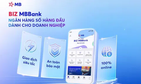 Ngân hàng số BIZ MBBank - Chinh phục doanh nghiệp bởi sự tiện lợi và bảo mật cao