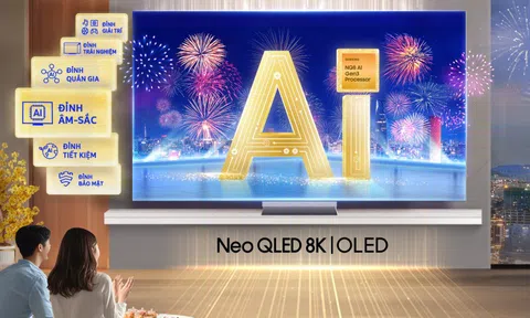 Tết làm gì cũng đỉnh với Samsung AI TV, niềm vui nhân đôi với ưu đãi đến 40 triệu đồng