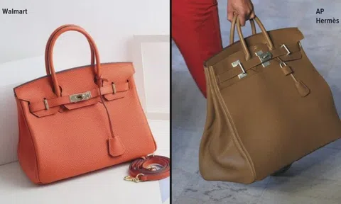 Túi hiệu Hermès Birkin tiền tỷ bị bản nhái 2 triệu đồng làm 'lu mờ'