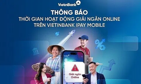 Vietinbank (CTG) thông báo lịch giải ngân online dịp Tết Nguyên đán