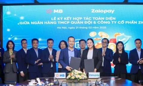 MBBank 'bắt tay' Zalopay mở rộng hệ sinh thái số