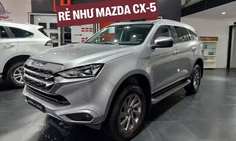 Xả kho, Isuzu mu-X giảm giá tới 270 triệu đồng tại đại lý, bản cao nay ngang CX-5, Tucson nằm phân khúc dưới