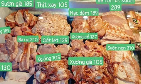 Giá heo hơi sốt, thịt heo có món vượt 300.000 đồng/kg