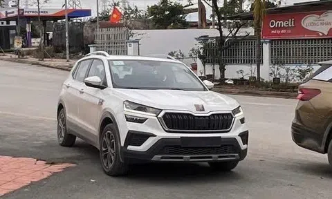 Skoda Kushaq lần đầu lộ diện trên đường Việt Nam, dễ ra mắt trong thời gian gần đấu Xforce, Seltos