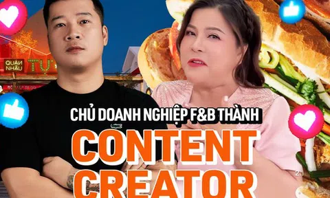 Food Reviewers “thất sủng”, lãnh đạo F&B lấn sân làm content creator: Ông chủ Quán nhậu Tự do thu hút gần nửa tỷ lượt xem trong 2024