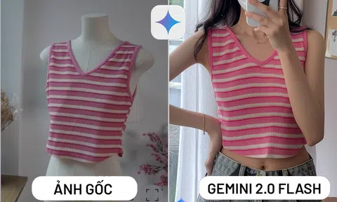 Shop bán quần áo online mừng như "bắt được vàng" khi thấy Gemini 2.0 của Google - Liệu mẫu xinh đến mấy cũng mất việc?