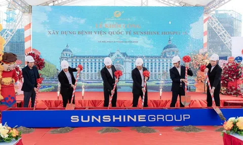 Sunshine Group khởi công xây dựng bệnh viện quốc tế tại dự án Noble Palace Tay Thang Long