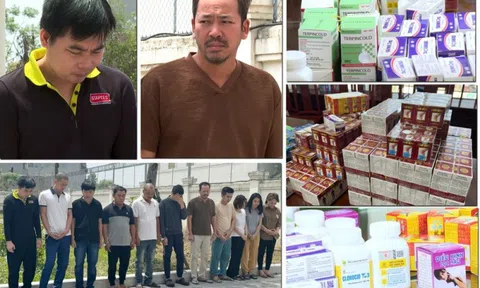 Lật tẩy thủ đoạn mới của nhóm sản xuất thuốc giả, sữa giả