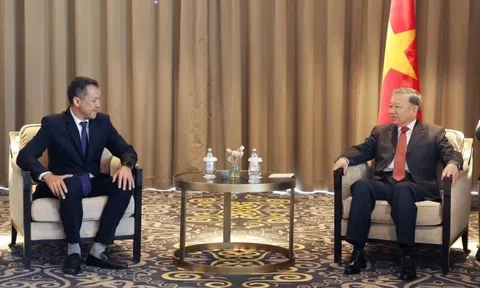 Chủ tịch HĐQT Coteccons gặp Tổng Bí thư Tô Lâm tại Kazakhstan, bày tỏ một nguyện vọng