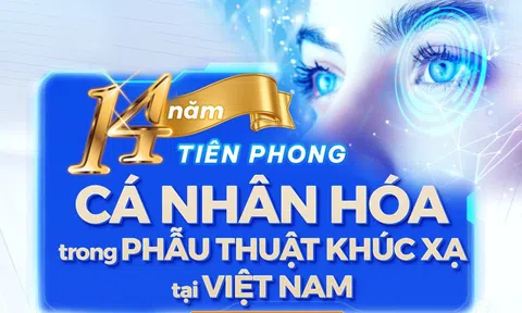 14 năm giữ vững vị thế trung tâm nhãn khoa công nghệ cao hàng đầu Việt Nam