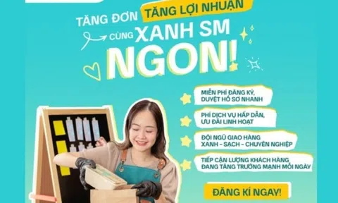 Thành công dẫn đầu thị trường taxi, Xanh SM vừa chính thức ra mắt nền tảng giao đồ ăn bằng xe điện đầu tiên