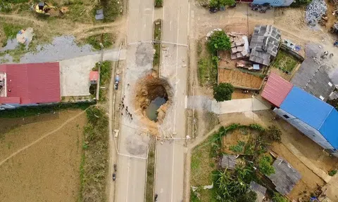 Bắc Kạn công bố tình huống khẩn cấp về sụt lún