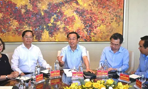 Lãnh đạo TP HCM và tỉnh Bà Rịa - Vũng Tàu làm việc với Công ty TNHH Dự án Hồ Tràm