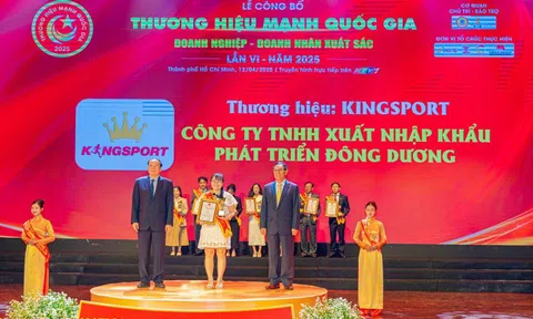 Kingsport từ hành trình gửi trao sức khỏe đến Top 10 Thương hiệu mạnh Quốc gia 2025