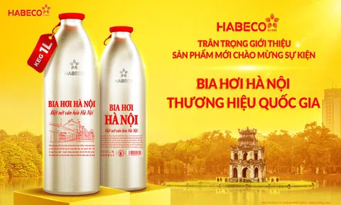 Bia Hơi Hà Nội ra mắt sản phẩm mới - KEG 1L
