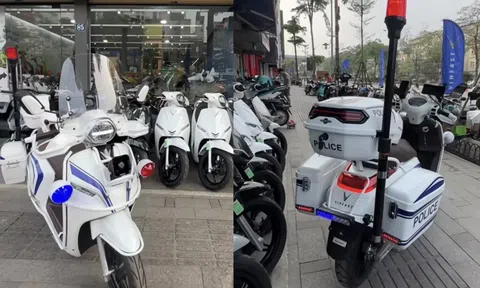 VinFast lộ diện phiên bản xe Cảnh sát nét căng, cộng đồng háo hức đón nhận