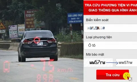 Trong 15 ngày, xe ô tô biển kiểm soát sau vượt đèn đỏ 9 ngày, số tiền phạt nguội lên tới 37 triệu đồng