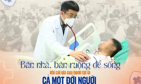 Bán nhà, bán ruộng để sống – Khi cái giá của bệnh tật là cả một đời người