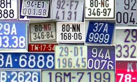Cập nhật mới nhất biển số xe của 34 tỉnh, thành sau sáp nhập