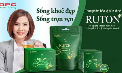 Trà Ruton OPC - Chăm sóc hệ tuần hoàn cho người ít vận động, ngồi nhiều