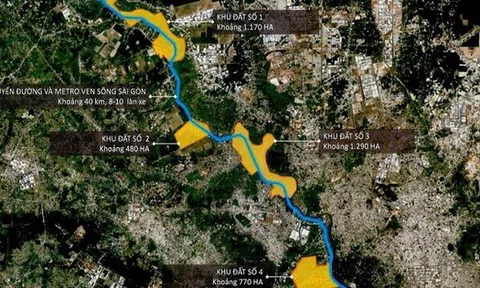 Sun Group đề xuất đầu tư làm 40km đường và metro ven sông Sài Gòn