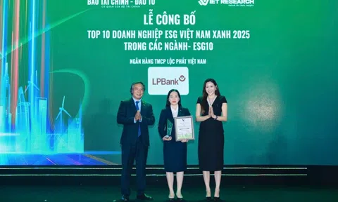 LPBank giành 2 giải thưởng ESG danh giá, khẳng định vị thế tài chính bền vững