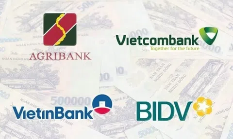 Vietcombank, VietinBank, BIDV, Agribank đồng loạt phát thông báo quan trọng liên quan đến sáp nhập tỉnh