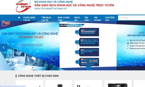 Ra mắt Sàn giao dịch Khoa học và Công nghệ Việt Nam
