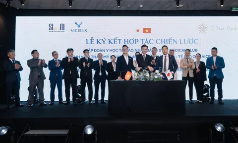 Vicells bắt tay đối tác Nhật Bản chuẩn hóa công nghệ tế bào