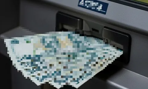 Tìm chủ nhân số tiền lớn chưa kịp lấy ở khe rút tiền cây ATM