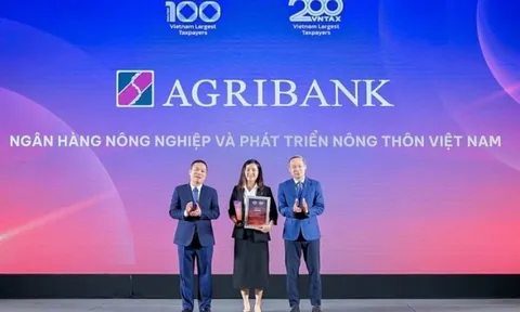Agribank lọt Top 20 doanh nghiệp nộp ngân sách lớn nhất Việt Nam 2025