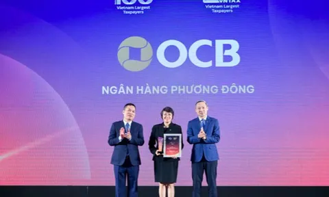 OCB tiếp tục được vinh danh trong top doanh nghiệp nộp ngân sách lớn nhất Việt Nam 2025