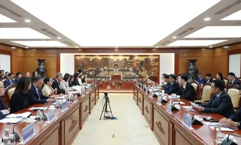 Bộ Tài chính làm việc với Đoàn doanh nghiệp Hồng Kông (Trung Quốc) về vận hành Trung tâm Tài chính Quốc tế