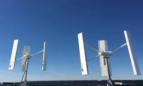 Sức mạnh đáng kinh ngạc của turbine điện gió không cánh 2.400 W