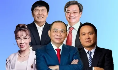 Top 20 người giàu nhất TTCK Việt Nam: Tài sản ông Phạm Nhật Vượng nhiều hơn 19 người kế tiếp cộng lại